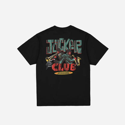 T-shirt Jacker Blue Note Black - Inferno Washed