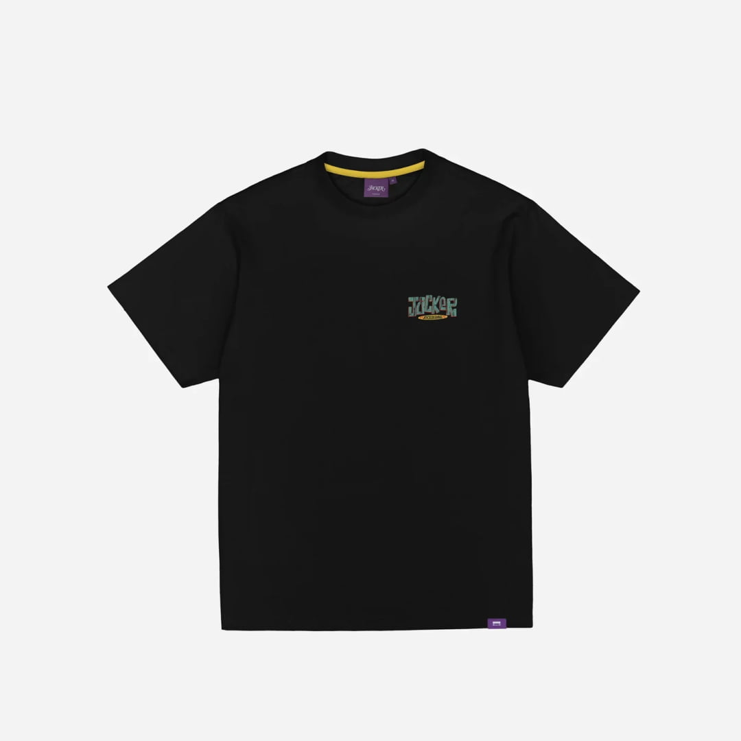 T-shirt Jacker Blue Note Black - Inferno Washed