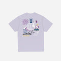 T-shirt Jacker Bristol Purple - Inferno Black Washed