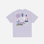 T-shirt Jacker Bristol Purple - Inferno Black Washed
