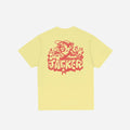 T-shirt Jacker C.R.E.A.M Yellow - Inferno Black Washed