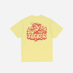T-shirt Jacker C.R.E.A.M Yellow - Inferno Black Washed
