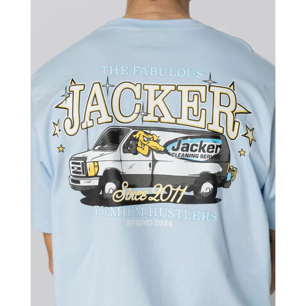 T-shirt Jacker Cleaner Blue - Insidshop.com
