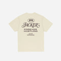 T-Shirt Jacker Collective Beige - Black - Insidshop.com