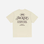 T-Shirt Jacker Collective Beige - Black - Insidshop.com