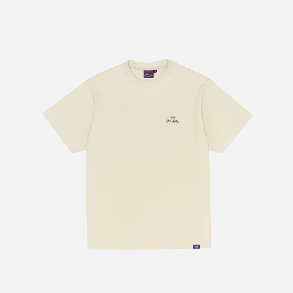T-Shirt Jacker Collective Beige - Black - Insidshop.com