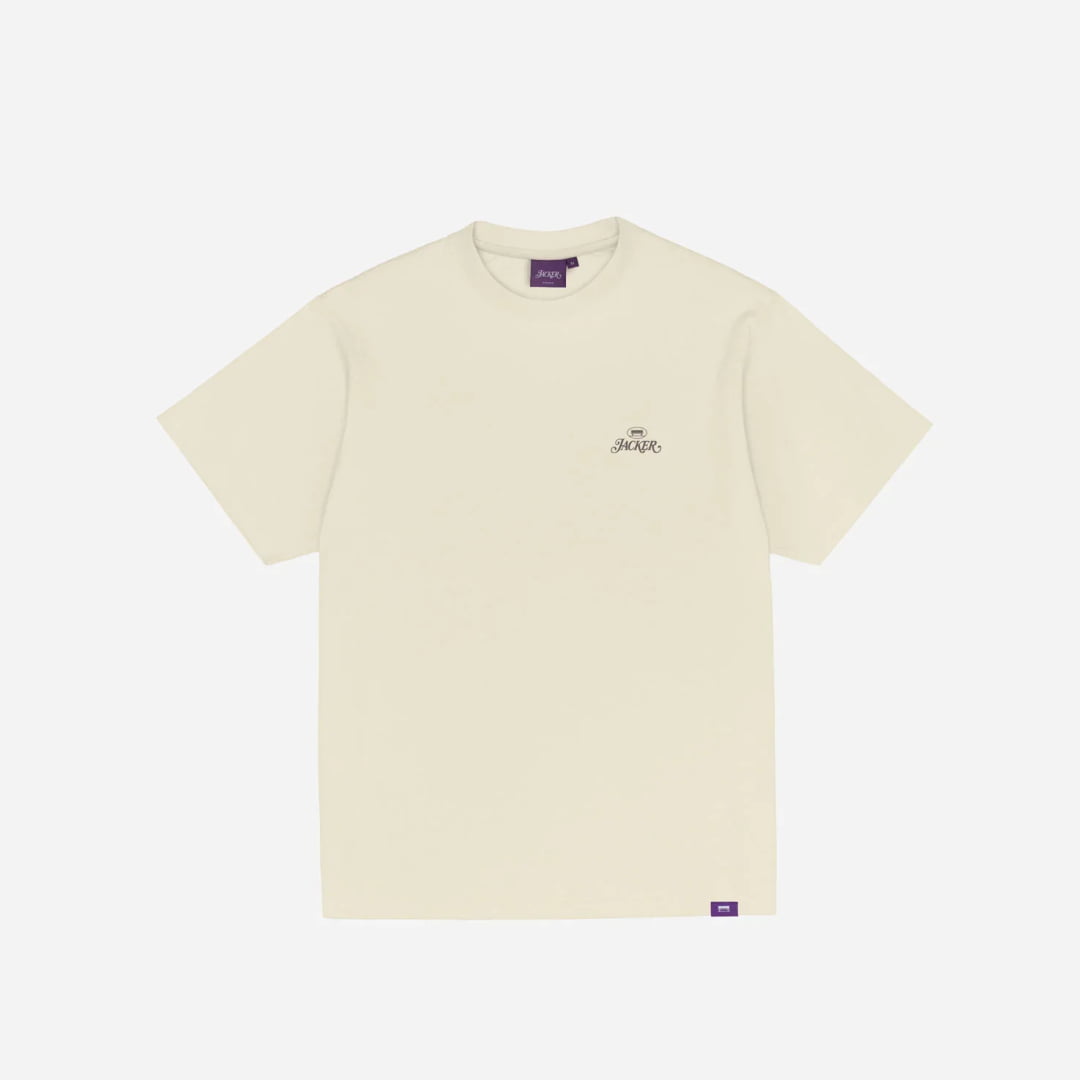 T-Shirt Jacker Collective Beige - Black - Insidshop.com