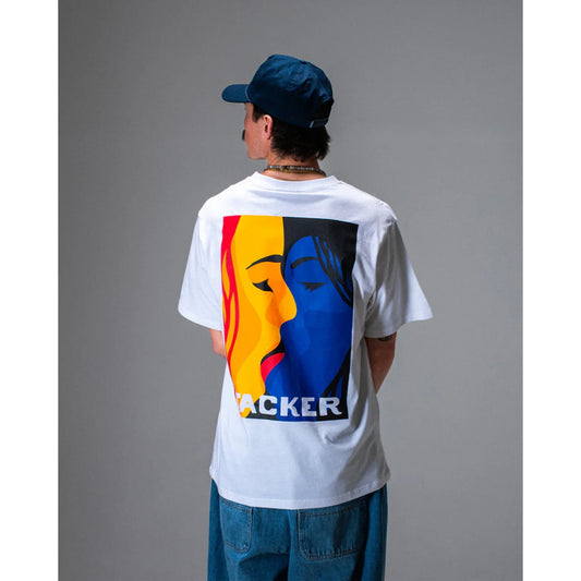 T-shirt Jacker Color Passion White - Insidshop.com