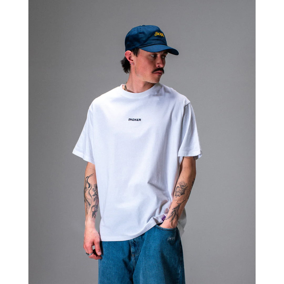 T-shirt Jacker Color Passion White - Insidshop.com