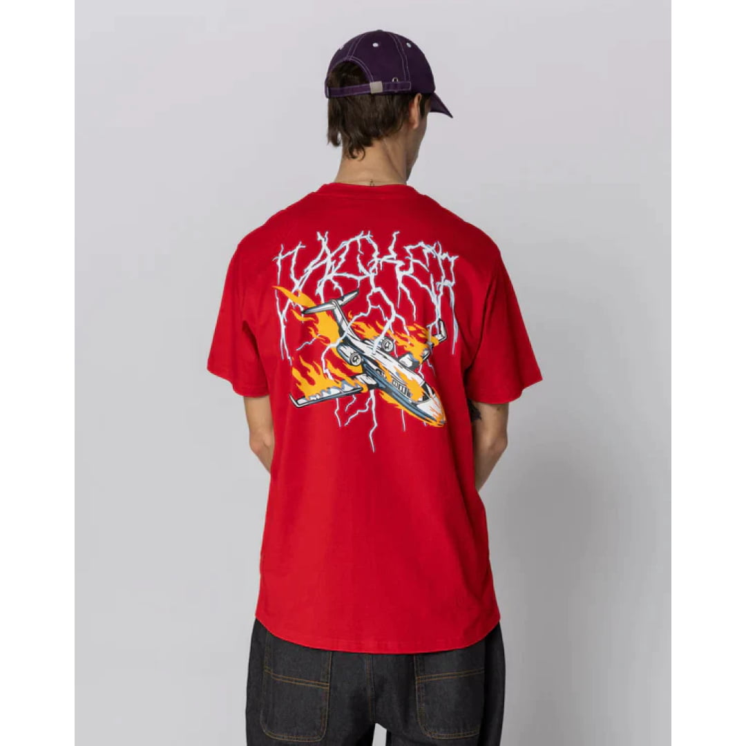 T-shirt Jacker Crash Red - Insidshop.com