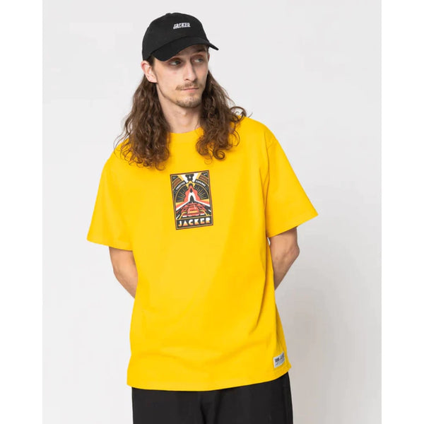 T-shirt Jacker Explorer Yellow - Insidshop.com