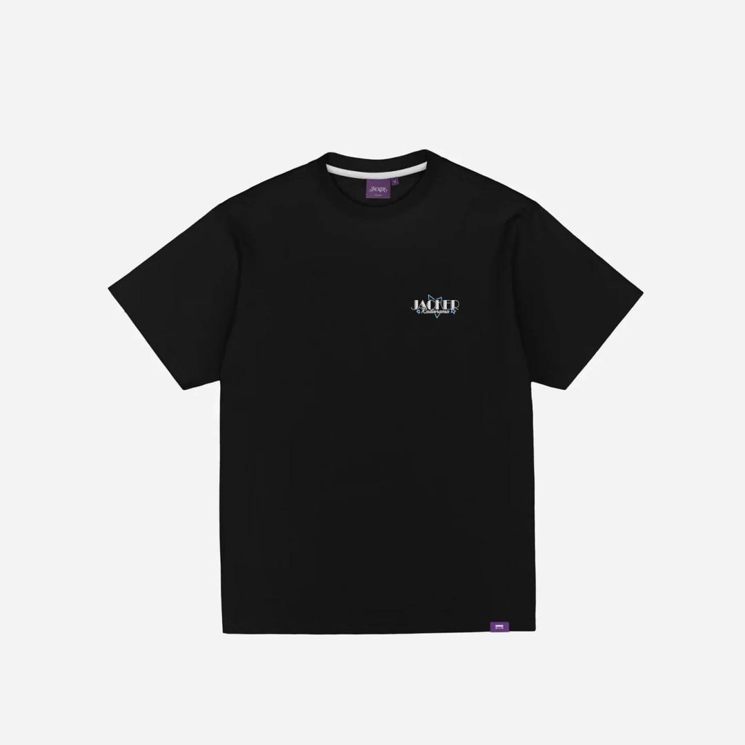 T-shirt Jacker Funk Station Black - Inferno Washed