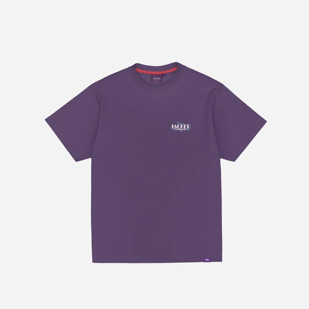 T-shirt Jacker Funk Station Purple - Insidshop.com
