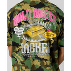 T-shirt Jacker Gold Digger Orgia Camo - Lobster Service