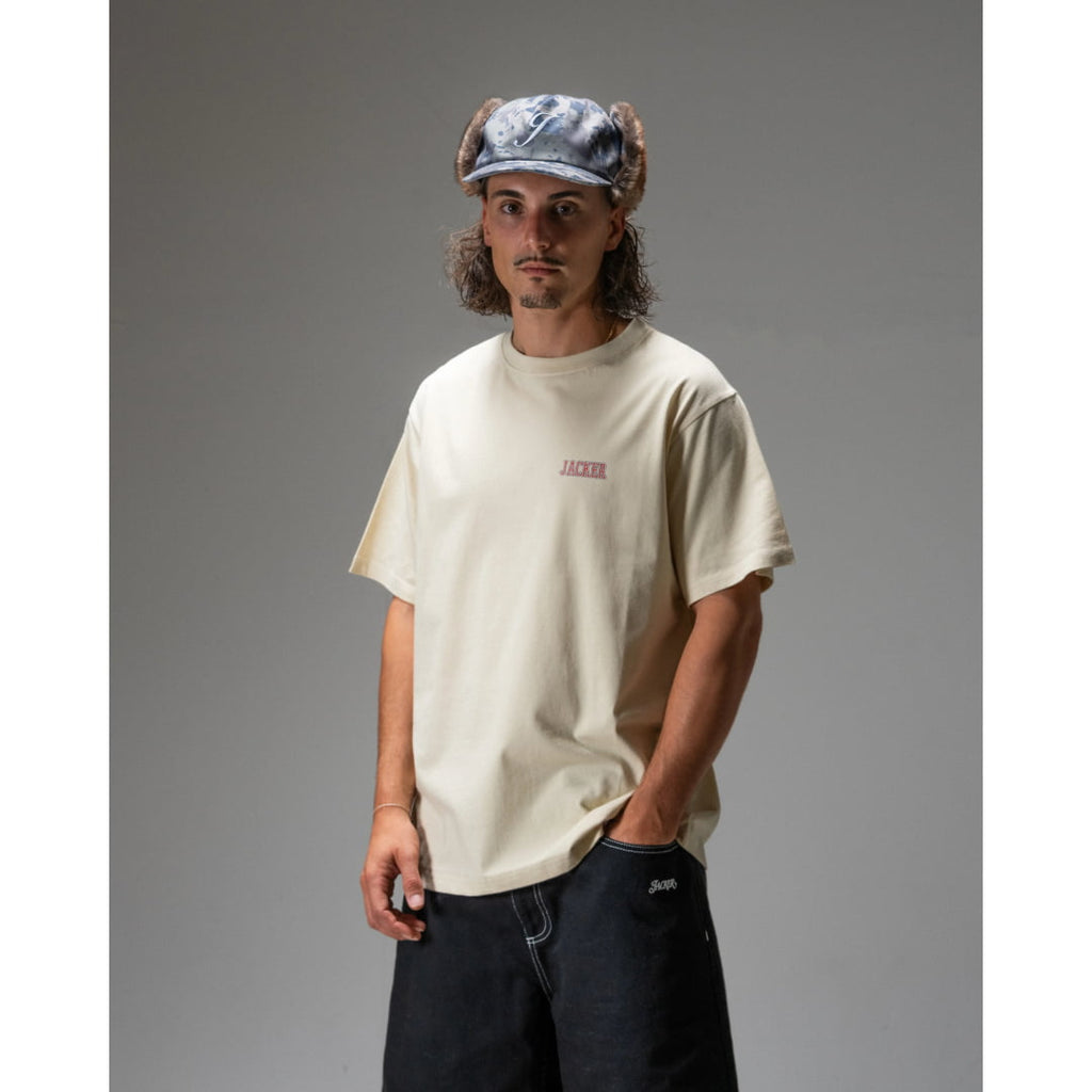 T-shirt Jacker Instinct Beige - Insidshop.com