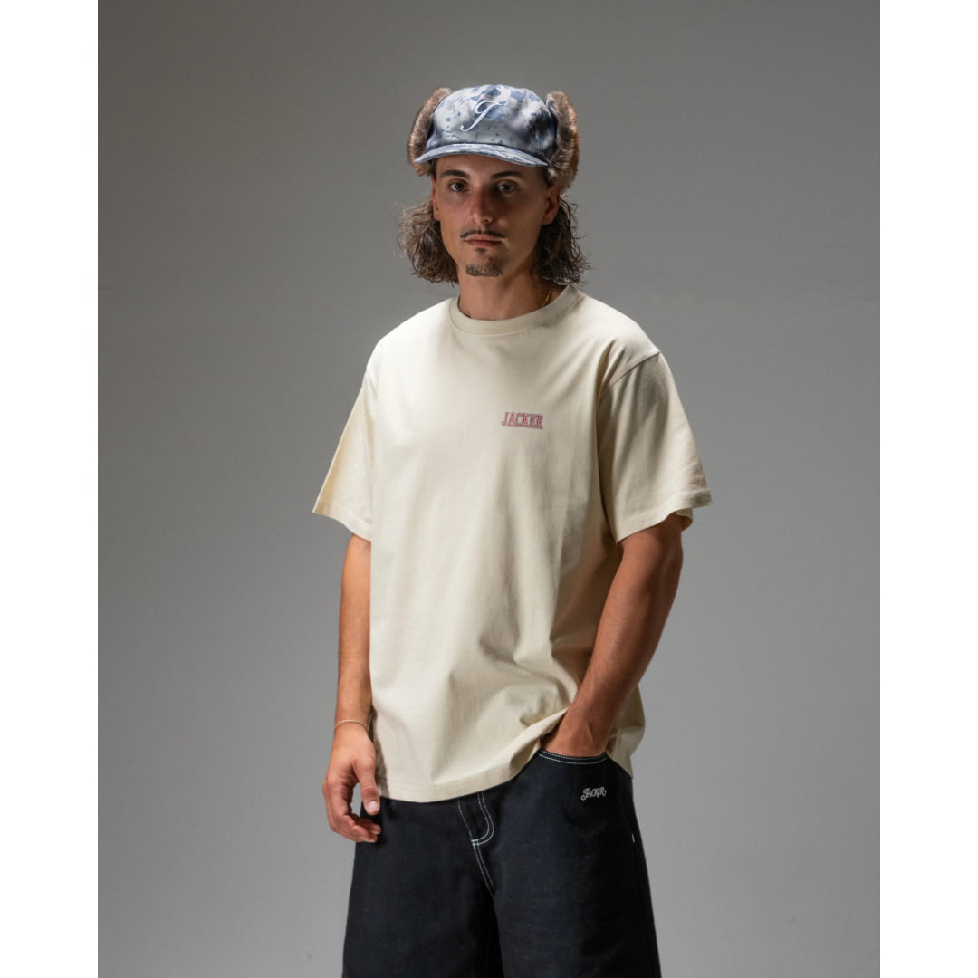 T-shirt Jacker Instinct Beige - Insidshop.com
