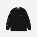 T-shirt Jacker LS Bristol Black - Inferno Washed