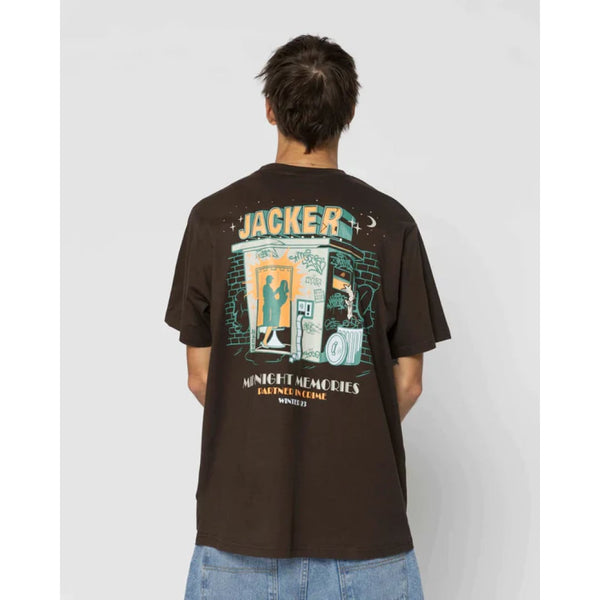 T-shirt Jacker Memories Brown - Insidshop.com