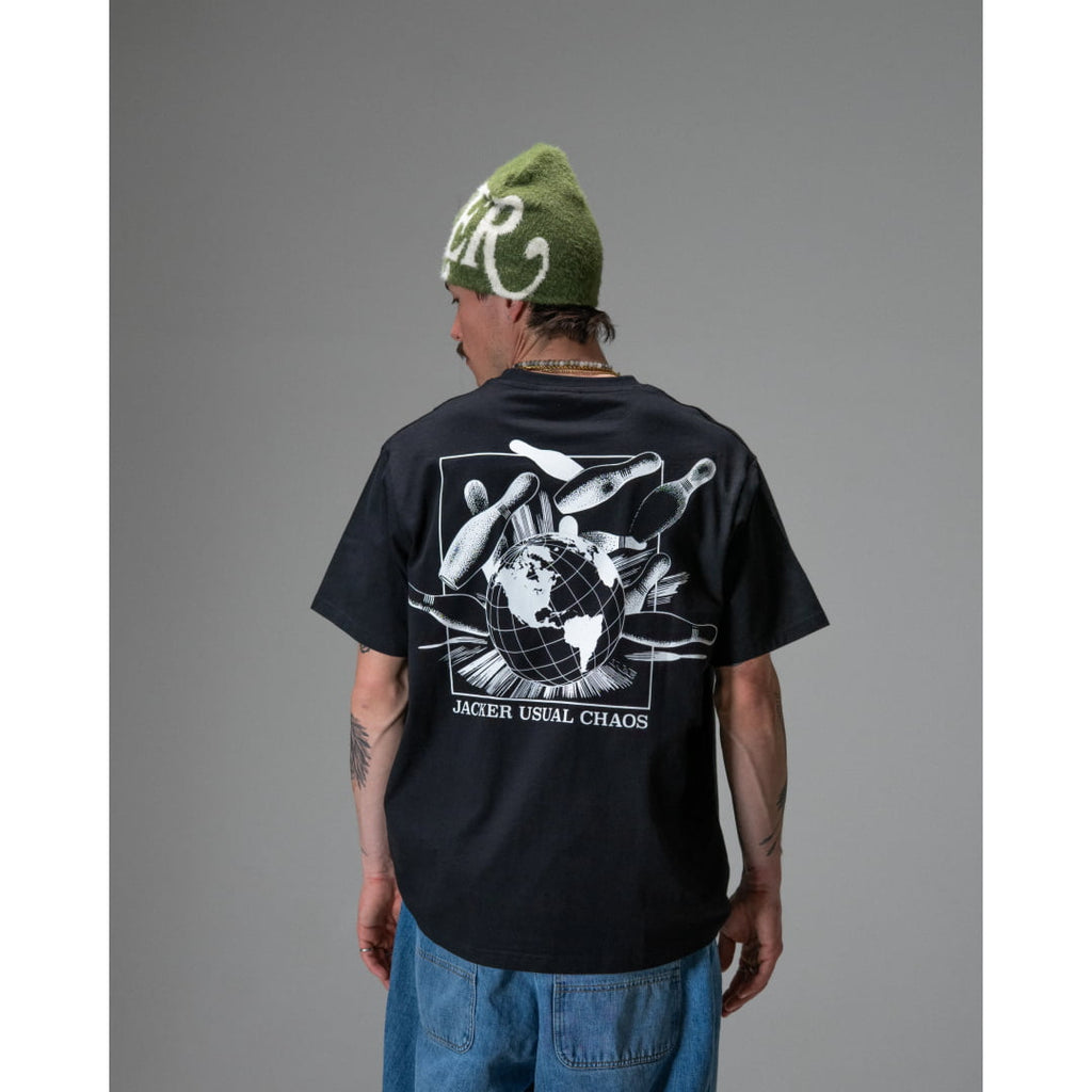 T-shirt Jacker Nine-Pin Black - Insidshop.com