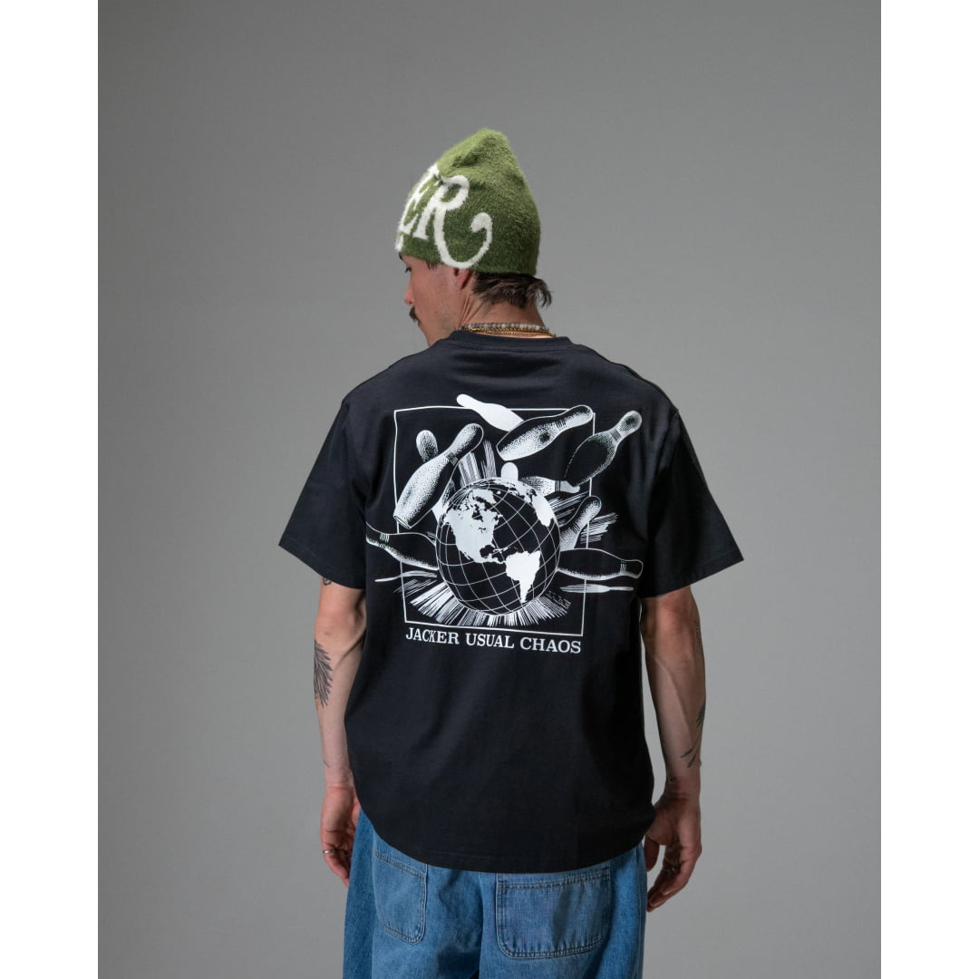 T-shirt Jacker Nine-Pin Black - Insidshop.com