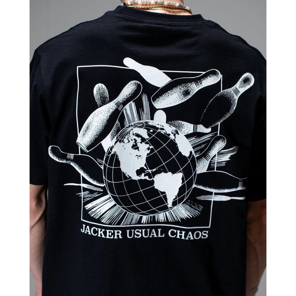 T-shirt Jacker Nine-Pin Black - Insidshop.com