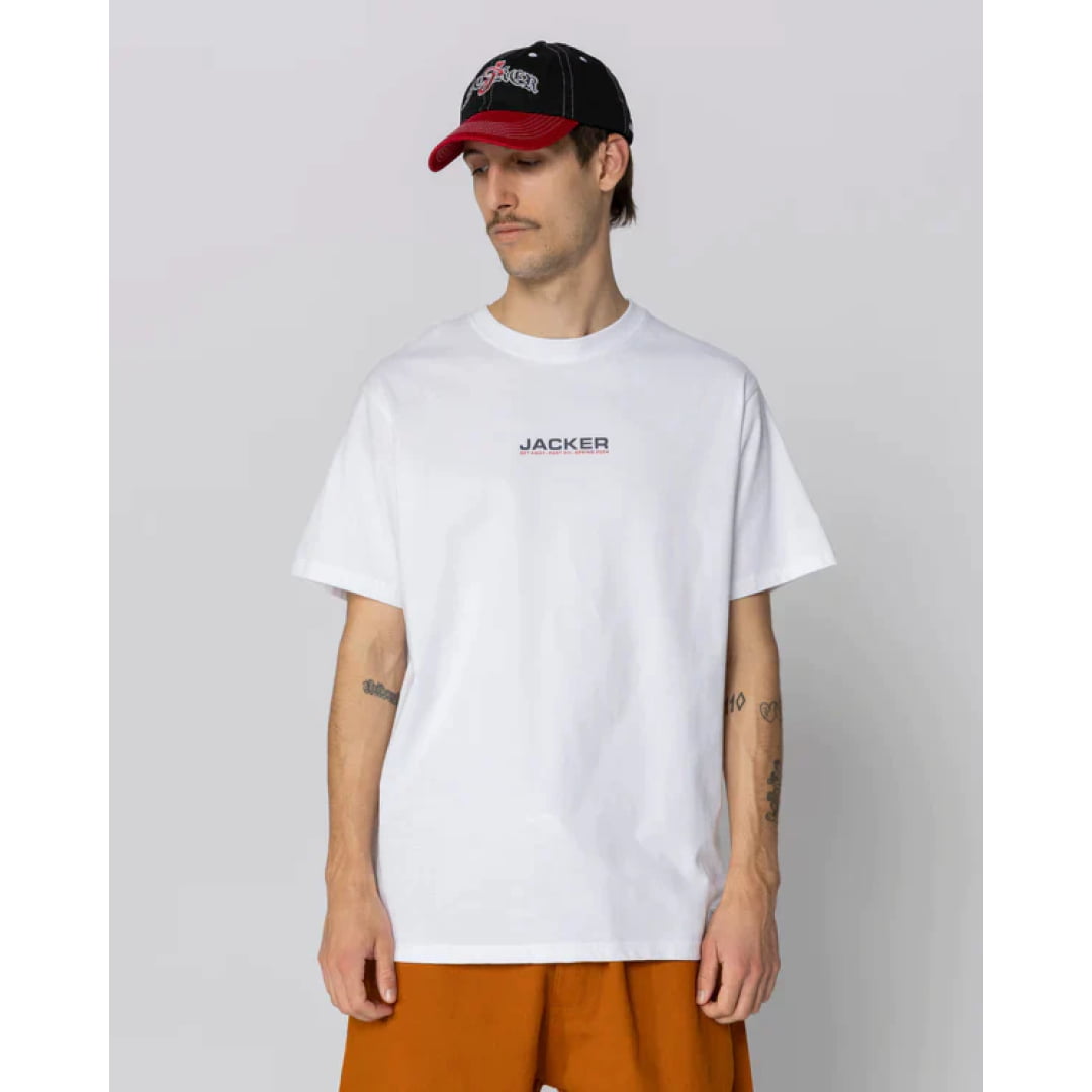 T-shirt Jacker Passio Garo White - Insidshop.com