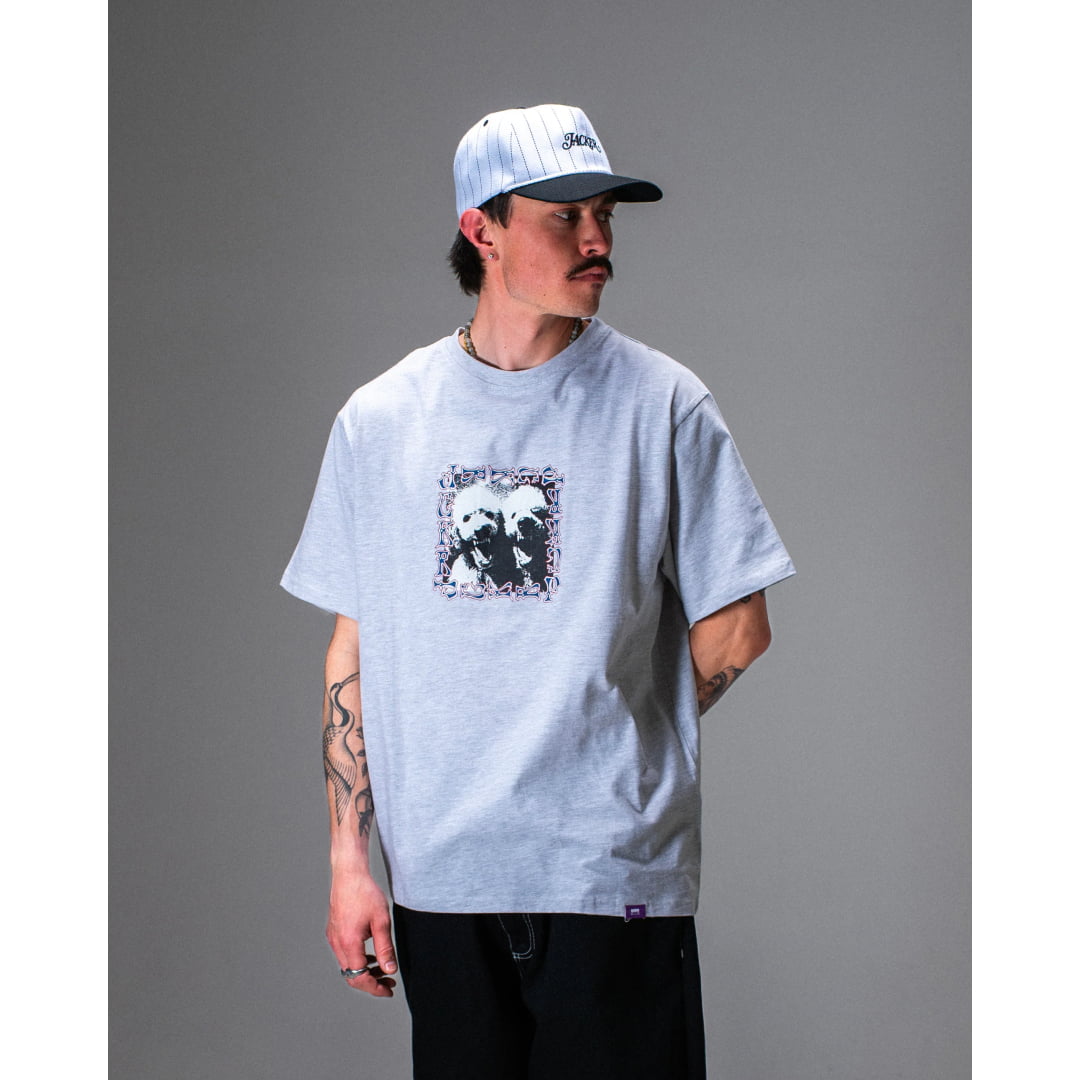 T-shirt Jacker Poodle Pals Grey - Insidshop.com