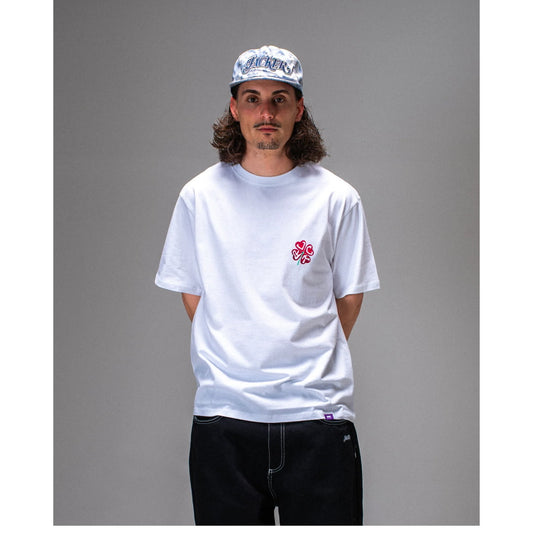 T-shirt Jacker Red Clover White - Insidshop.com