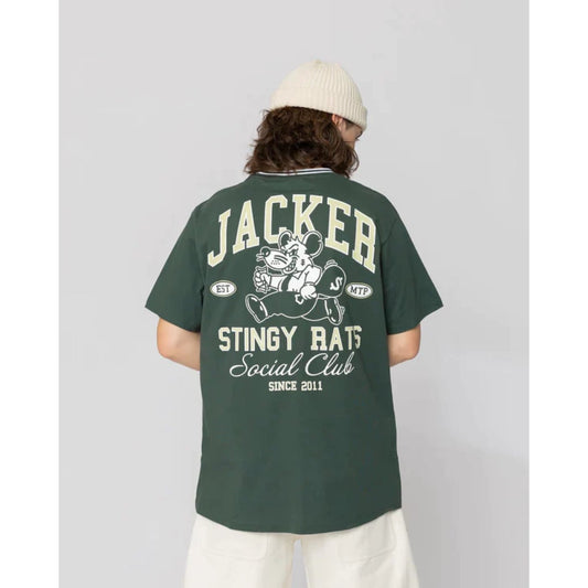 T-shirt Jacker Stingy Green - Insidshop.com