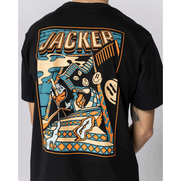 T-shirt Jacker Therapy Black - Insidshop.com