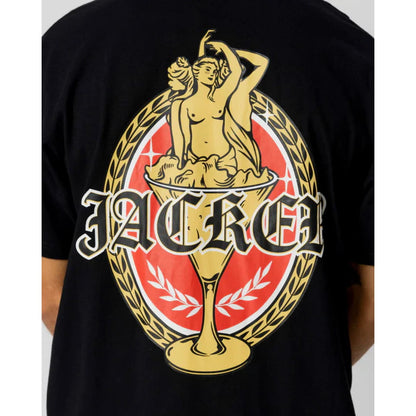 T-shirt Jacker Trois Grâces Black - Lobster Service Purple