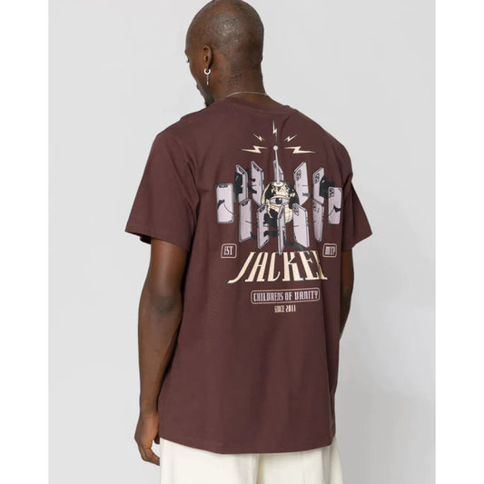 T-shirt Jacker Vanity Marron - Insidshop.com