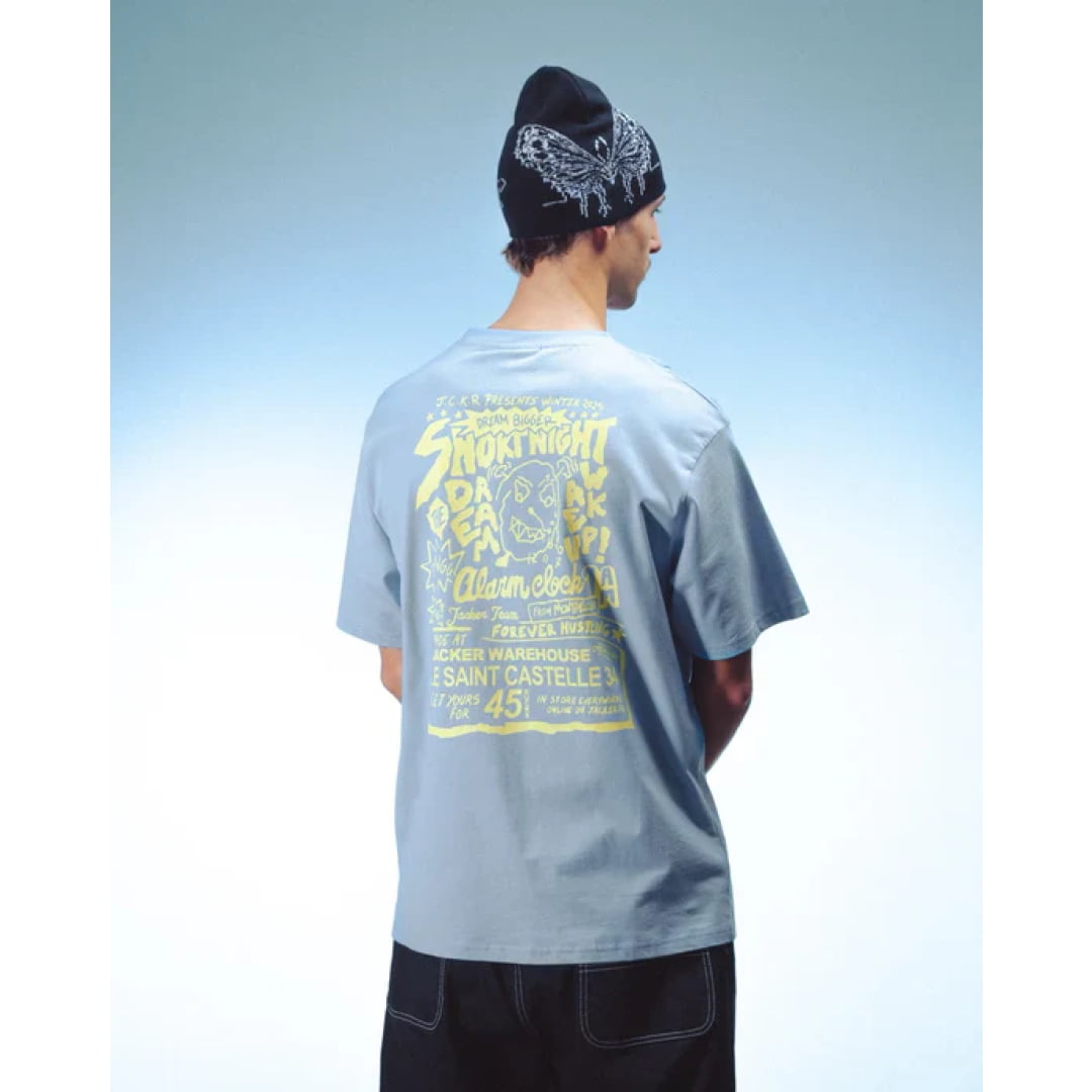 T-shirt Jacker Wake Up! Blue - Up! - Insidshop.com