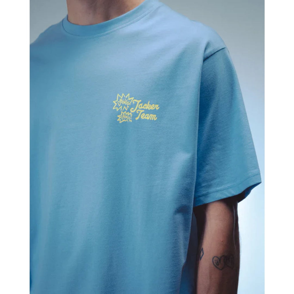 T-shirt Jacker Wake Up! Blue - Up! - Insidshop.com