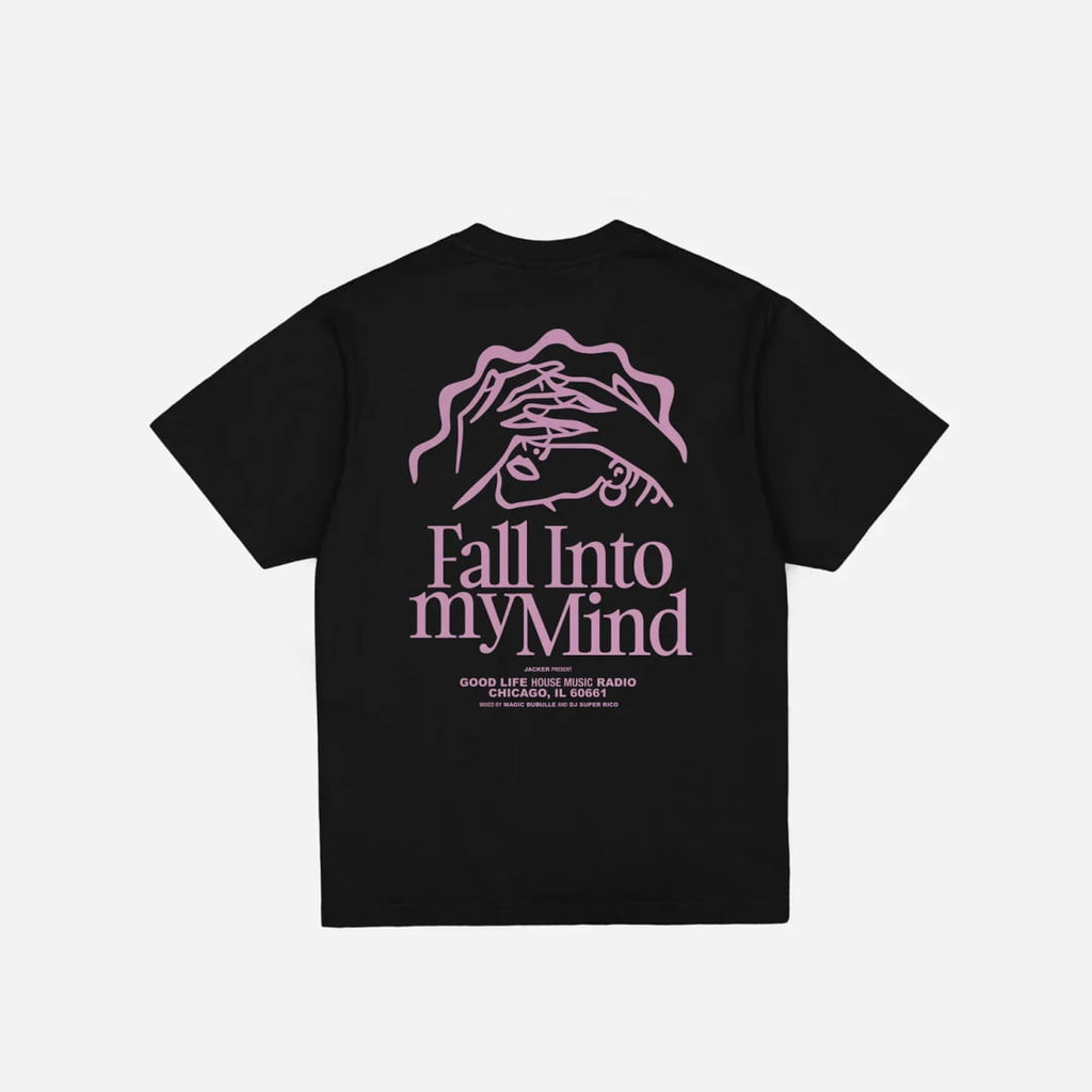 T-shirt Jacker Warehouse Black - Inferno Washed