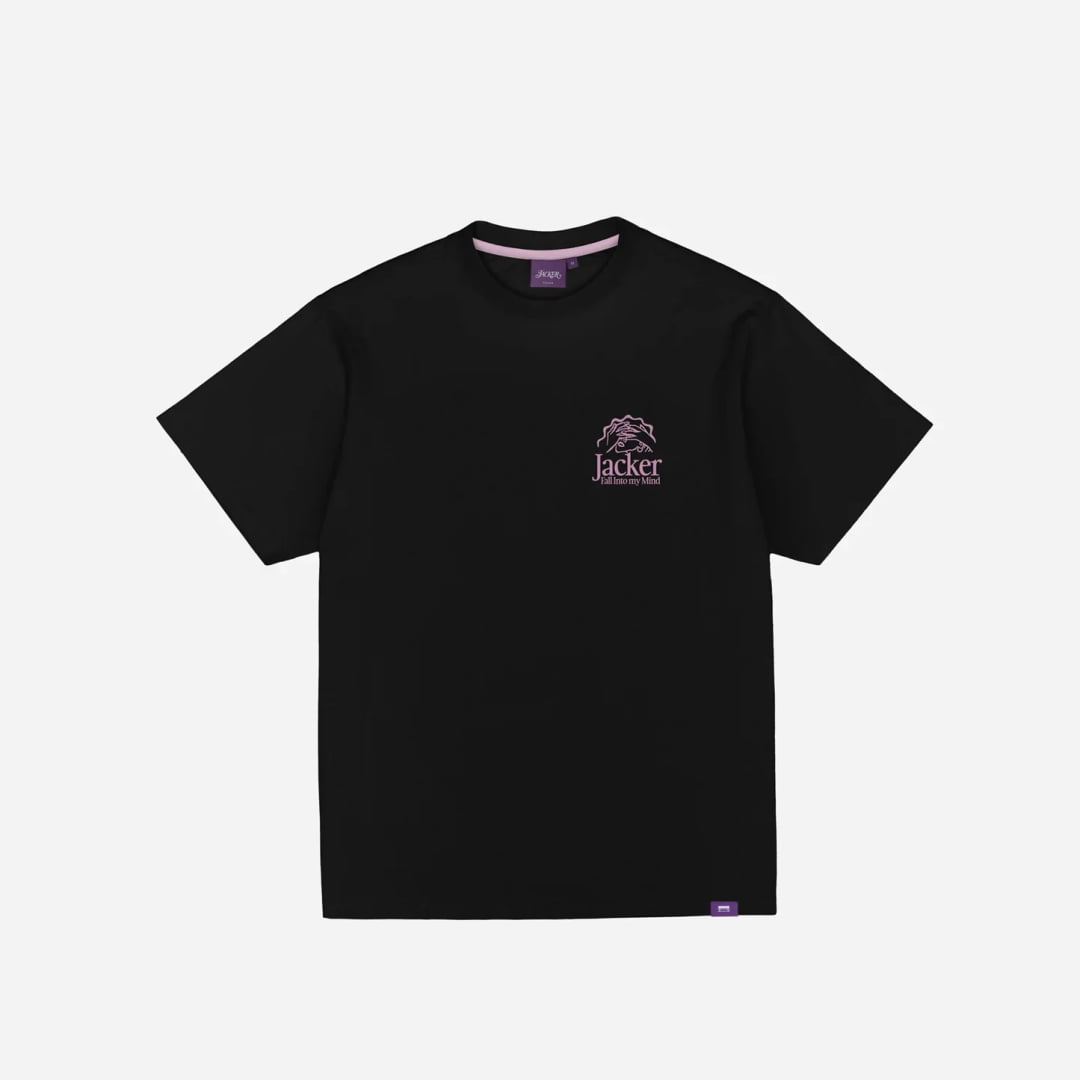 T-shirt Jacker Warehouse Black - Inferno Washed