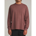 T-shirt Katin Box Fit LS French Roast Vintage Wash