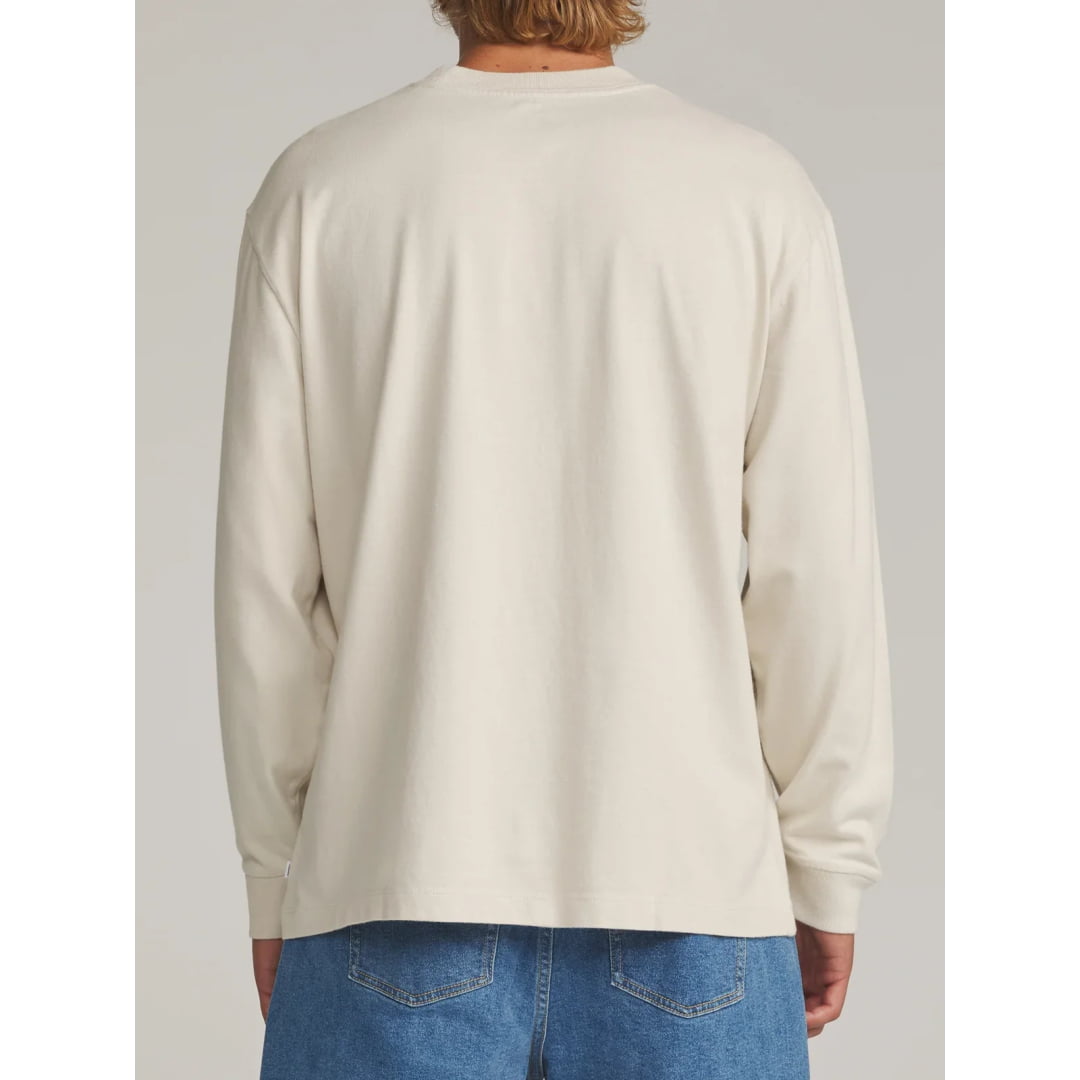 T-shirt Katin Box Fit LS Vintage White - Insidshop.com