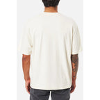 T-shirt Katin Box Fit Vintage White - French Roast Wash