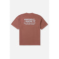 T-shirt Katin Hot Line Box Fit Red Clay - Insidshop.com