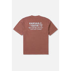 T-shirt Katin Hot Line Box Fit Red Clay - Insidshop.com