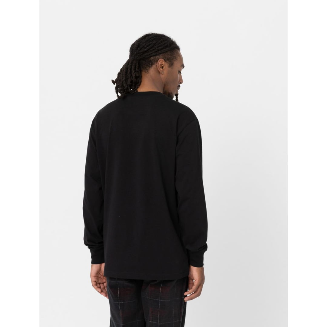 T-shirt LS Dickies Luray Pocket Black - Ls - Insidshop.com