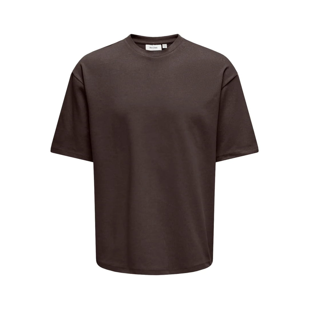 T-shirt Only & Sons Onscaspian Airflex Aut SS Mulch - Ss