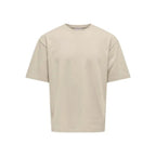 T-shirt Only & Sons Onscaspian Airflex Aut SS Silver Lining