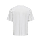 T-shirt Only & Sons Onscaspian Airflex Aut SS White - Ss