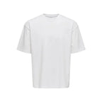 T-shirt Only & Sons Onscaspian Airflex Aut SS White - Ss