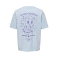 T-shirt Only & Sons Onscatisfaction Logo Relax Cloud Dancer