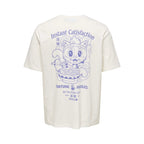 T-shirt Only & Sons Onscatisfaction Logo Relax Skyway