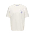 T-shirt Only & Sons Onscatisfaction Logo Relax Skyway