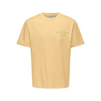 T-shirt Only & Sons ONSFRED Life RLX Print Sunlight Tequila